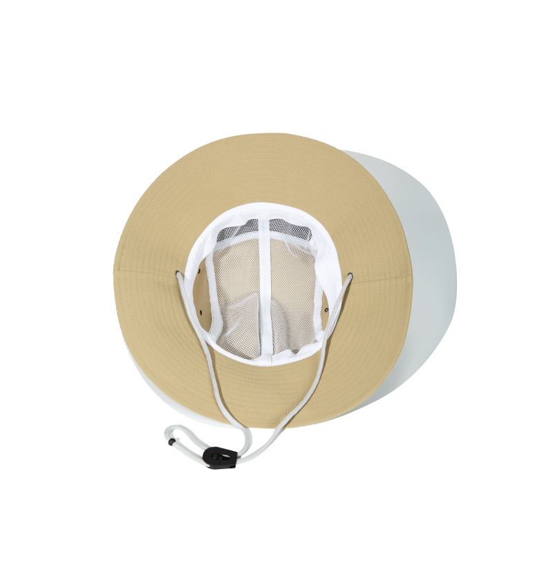 custom color block quick dry waterproof sun protection bucket hat