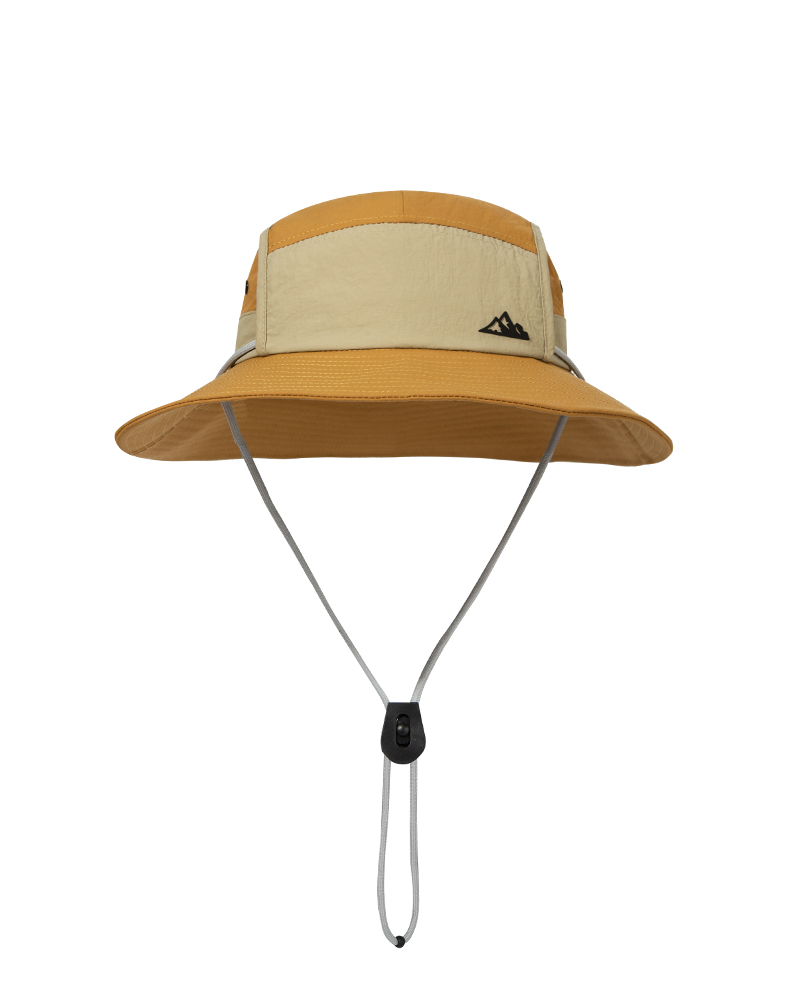 custom color block quick dry waterproof sun protection bucket hat
