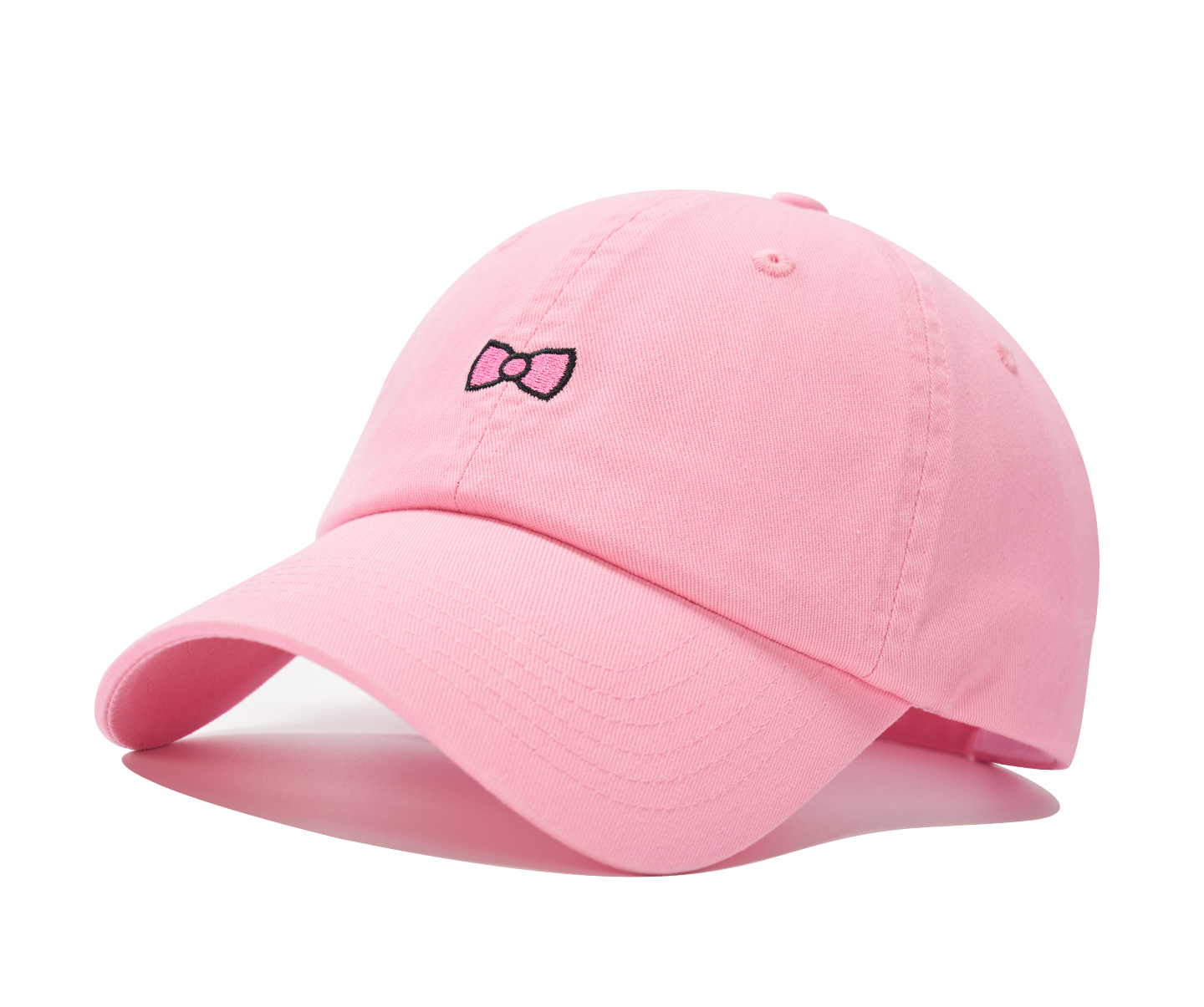 custom bow embroidered baseball cap