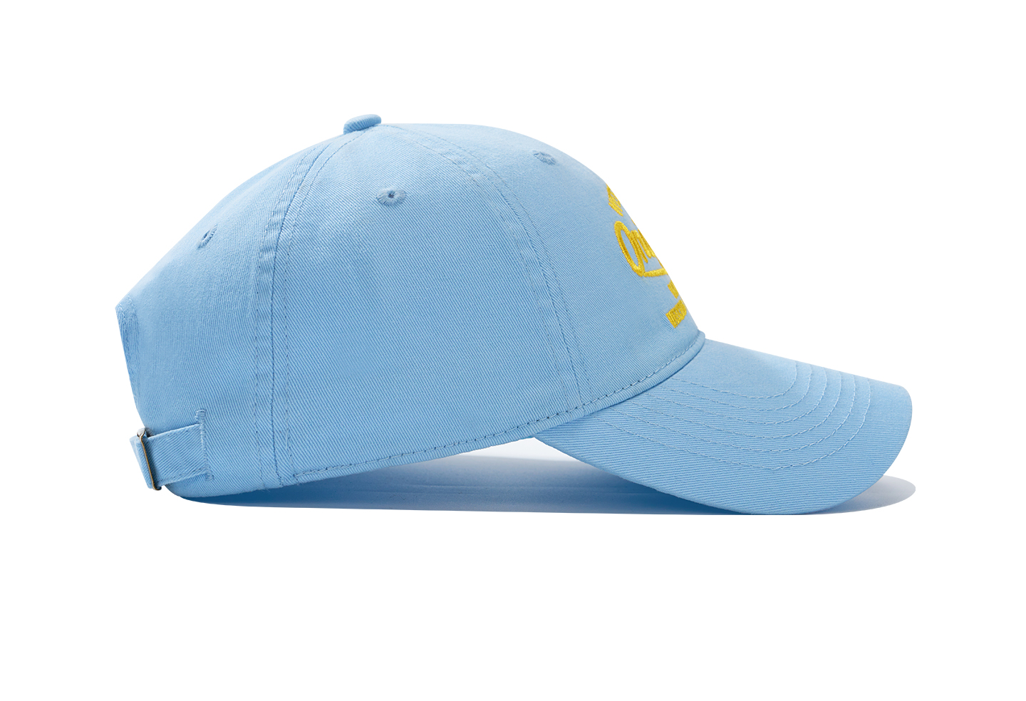custom color contrast letter embroidered sun protection baseball cap