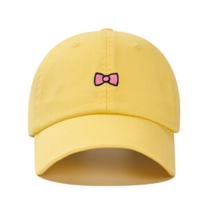 custom bow embroidered baseball cap