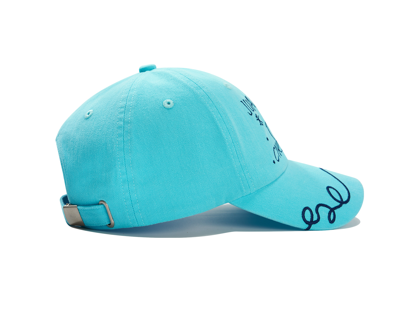custom floral pattern embroidered baseball cap