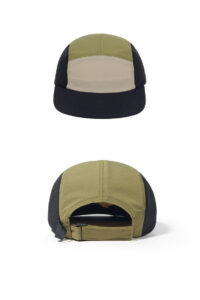 custom solid color blocked foldable waterproof quick dry five panel cap