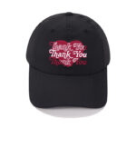 custom color block embroidered baseball cap