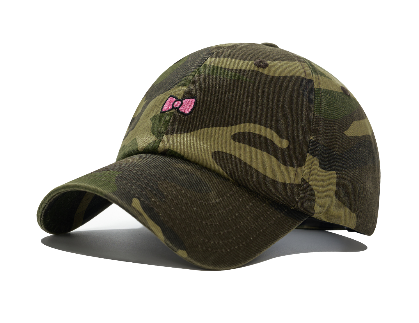 custom bow embroidered baseball cap