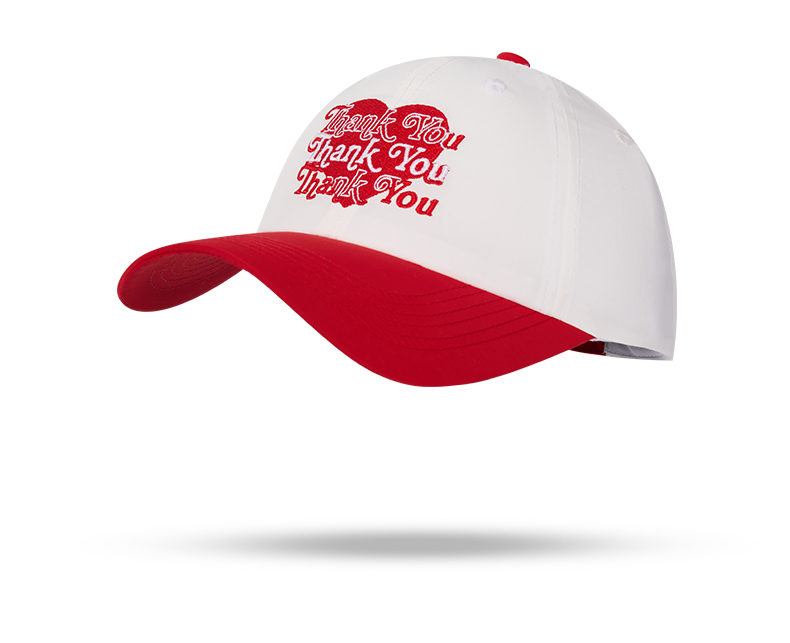 custom color block embroidered baseball cap