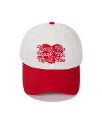 custom color block embroidered baseball cap