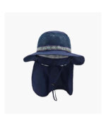 custom neck flap mesh sun protection breathable waterproof bucket hat