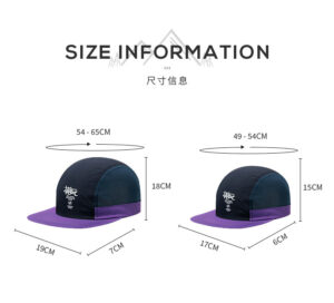 custom color blocked mesh embroidered quick dry waterproof breathable cap