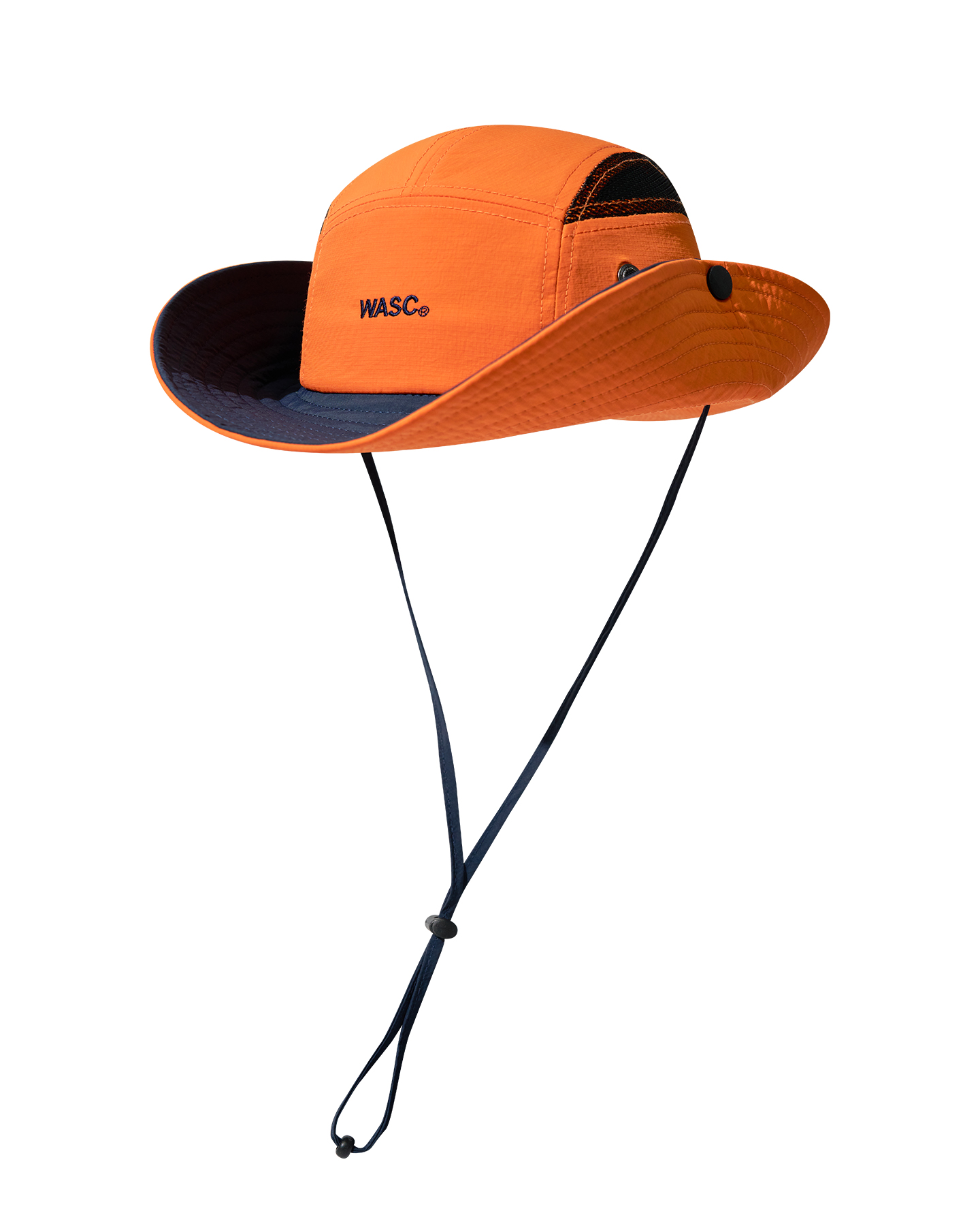 custom color blocked mesh embroidered breathable sun protection waterproof bucket hat
