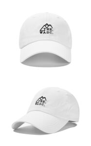 custom solid color labeled quick dry waterproof sun protection baseball cap