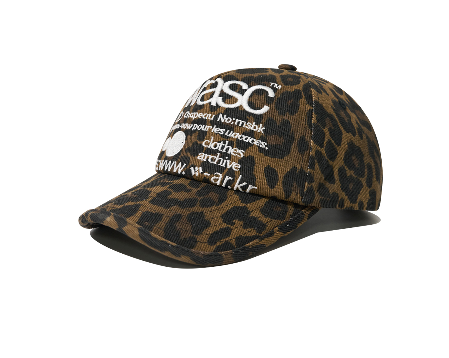 custom color block embroidered baseball cap