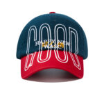 custom big letter embroidered baseball cap