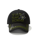custom color contrast letter embroidered sun protection baseball cap