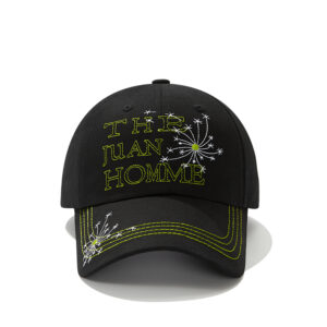 custom color contrast letter embroidered sun protection baseball cap