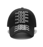 custom string letter logo embroidery baseball cap