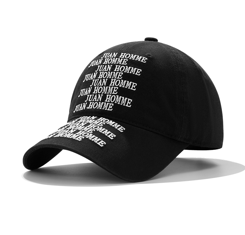 custom string letter logo embroidery baseball cap
