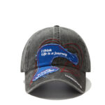 custom heavy duty heart patch embroidery baseball cap