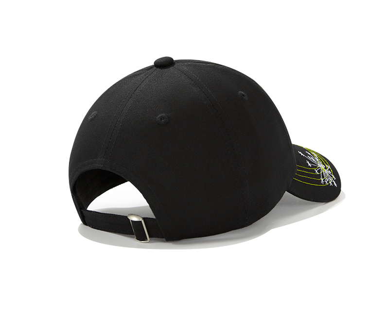 custom color contrast letter embroidered sun protection baseball cap