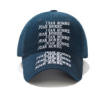 custom string letter logo embroidery baseball cap
