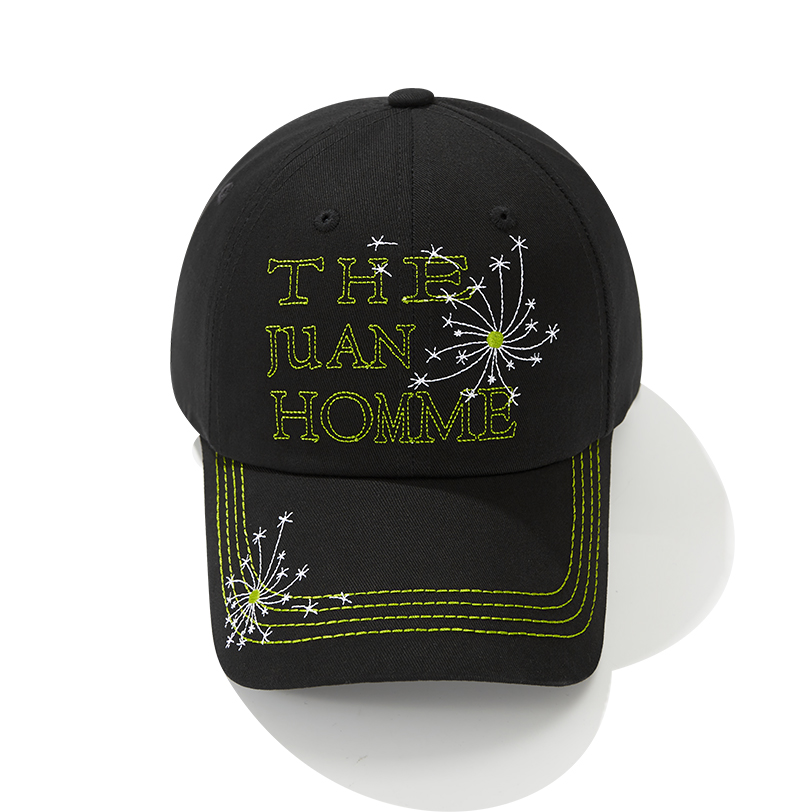 custom color contrast letter embroidered sun protection baseball cap