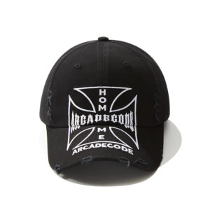 custom vintage washed frayed ripped baseball cap