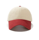 custom simple versatile color block sun protection baseball cap