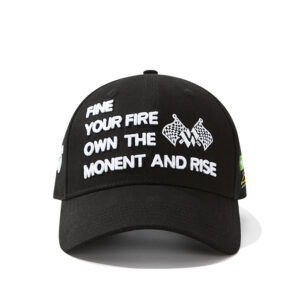 custom racing style 3d embroidery sun protection baseball cap