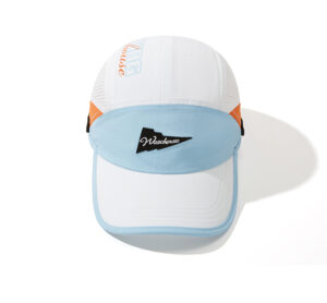 custom color blocked waterproof quick dry surf baseball cap with chin strap