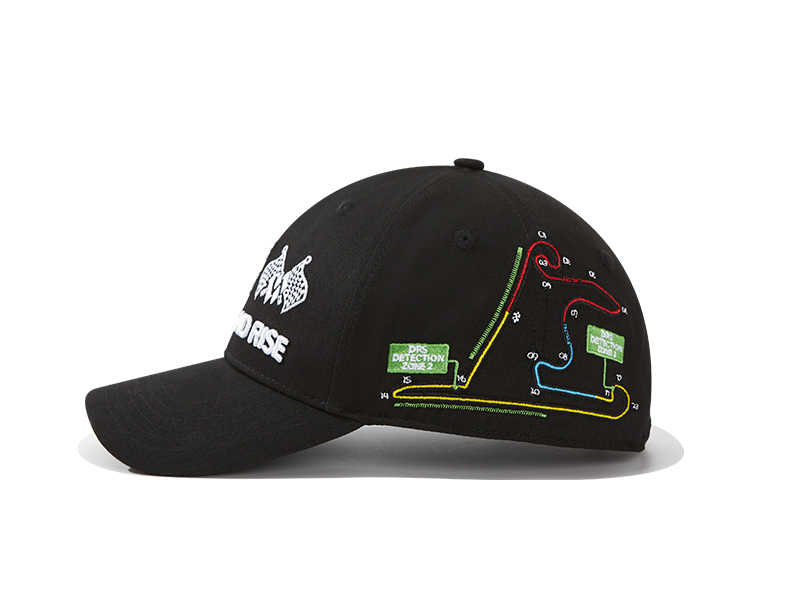 custom racing style 3d embroidery sun protection baseball cap