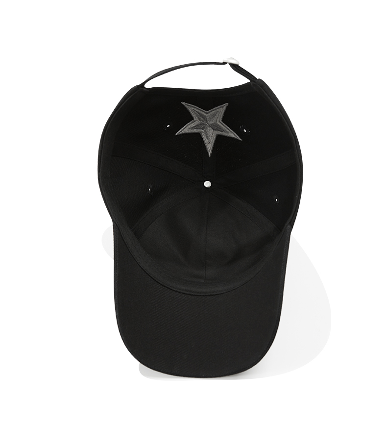 custom big star embroidery sun protection baseball cap