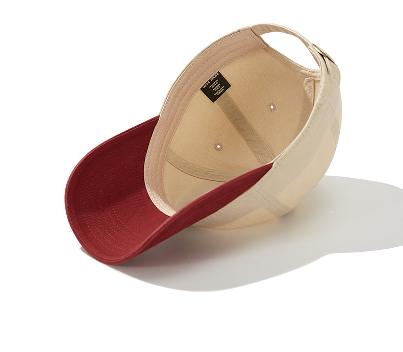 custom simple versatile color block sun protection baseball cap