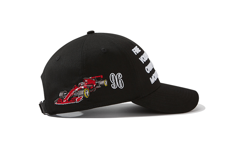 custom racing style 3d embroidery sun protection baseball cap