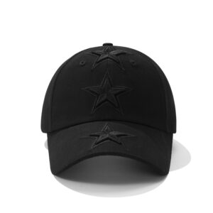 custom big star embroidery sun protection baseball cap