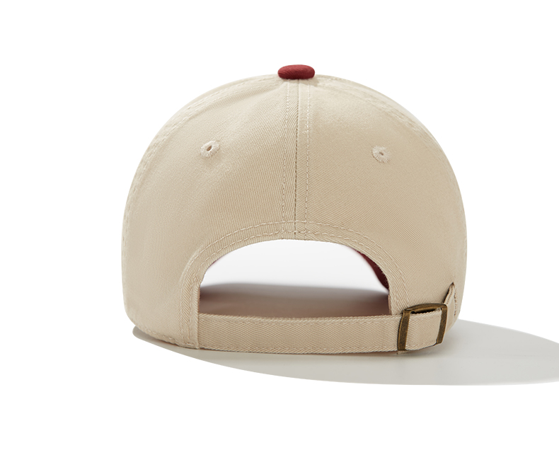 custom simple versatile color block sun protection baseball cap
