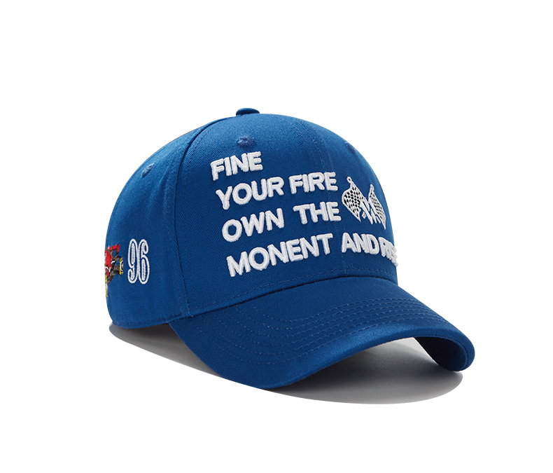 custom racing style 3d embroidery sun protection baseball cap