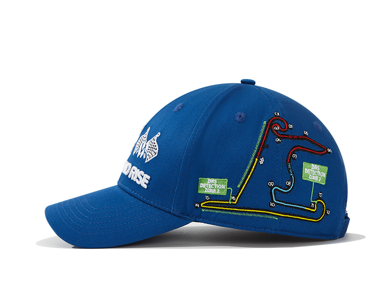 custom racing style 3d embroidery sun protection baseball cap