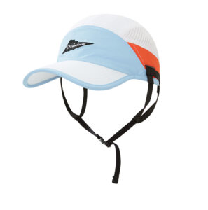 custom color blocked waterproof quick dry surf baseball cap with chin strap