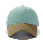 custom simple versatile color block sun protection baseball cap