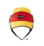 custom color blocked waterproof quick dry surf baseball cap with chin strap