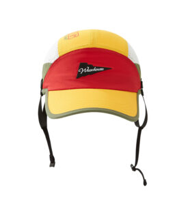 custom color blocked waterproof quick dry surf baseball cap with chin strap