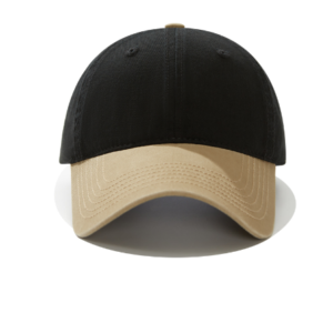 custom simple versatile color block sun protection baseball cap