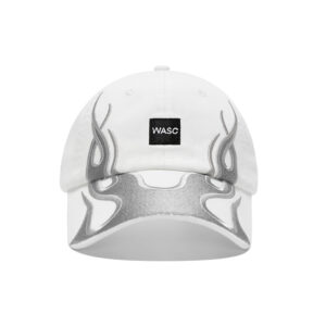 custom embroidered logo & flame embroidery baseball cap