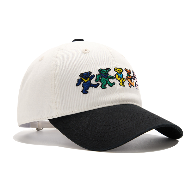 custom colorful embroidery baseball cap
