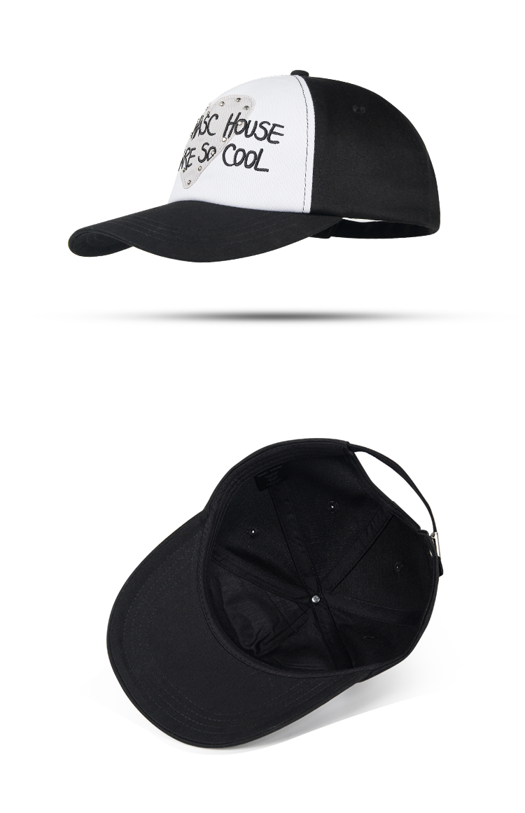 custom rhinestone embroidered baseball cap