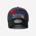 custom color contrast letter embroidery baseball cap