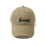custom color contrast embroidered logo sun protection baseball cap