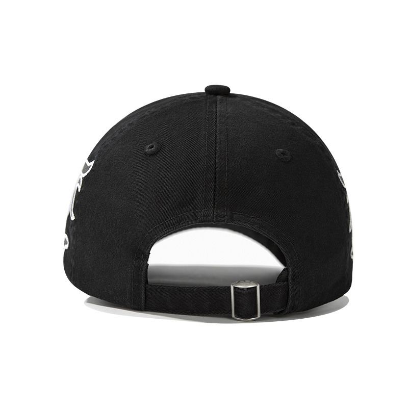 custom flame embroidery streetwear baseball cap