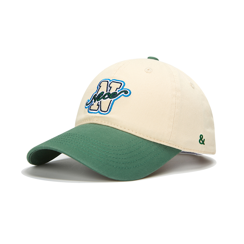 custom color block embroidery sun protection baseball cap