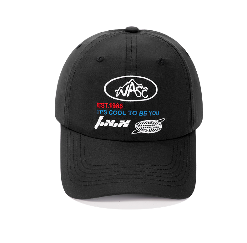 custom solid color embroidered quick dry waterproof uv protection baseball cap